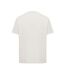 Unisex adult kakadu recycled cotton relaxed fit t-shirt ivory white Iqoniq-2
