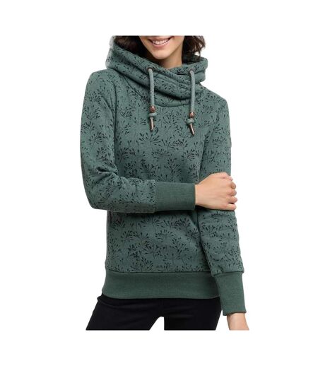 Sweat Vert Femme Ragwear Gripy Flowery - L