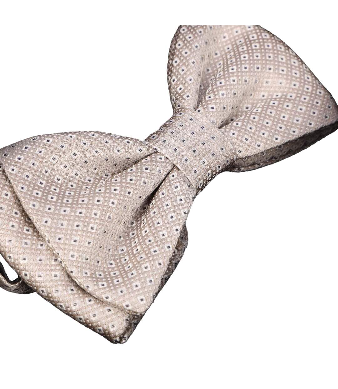 Mens Classic Bow Tie One Size Beige Hugo Boss-2