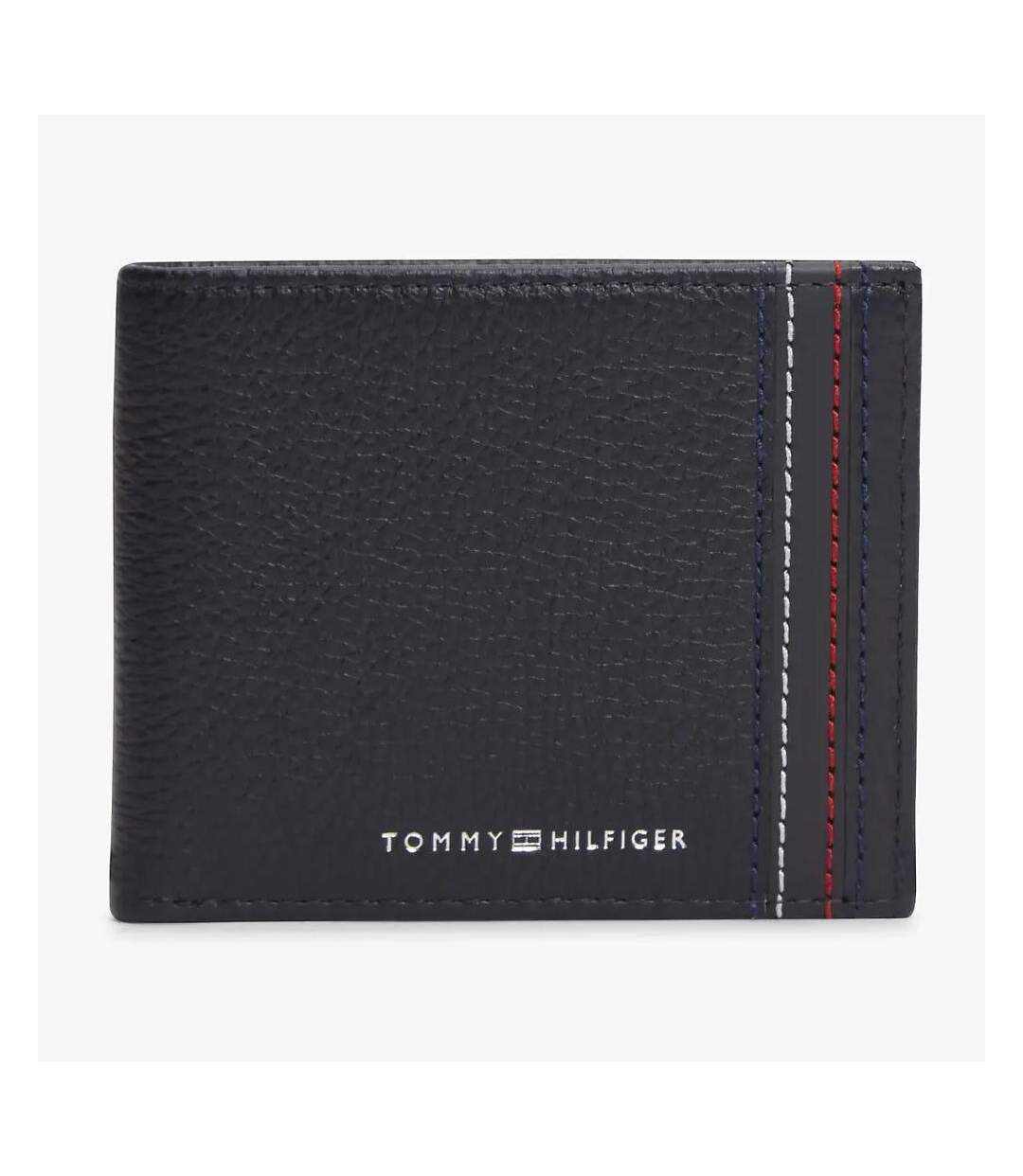 Portefeuille marine homme tommy hilfiger central mini-1