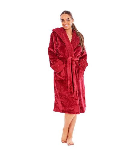 Robe De Chambre Motif/style Scintillant Femme Rose Baie Keanu