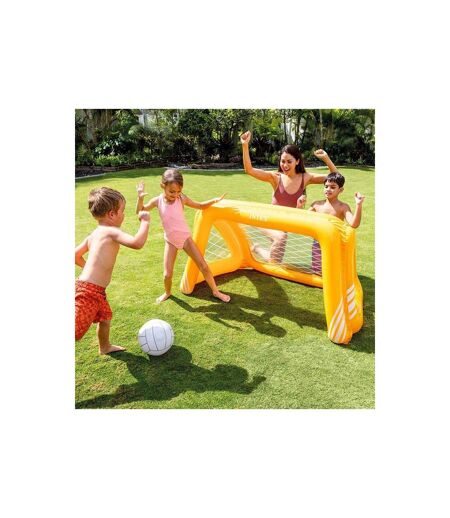 Jeu de Piscine Flottant  WaterPolo 81cm Jaune