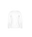 Womens/ladies #e190 lsl top white B&C-2