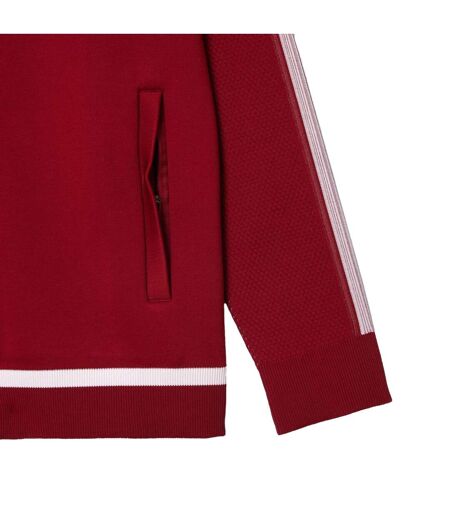 Veste novak djokovic homme rouge Lacoste