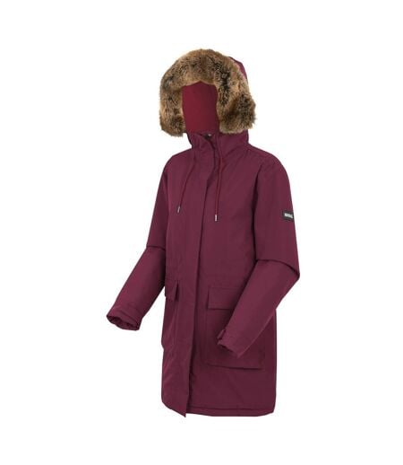 Veste Imperméable Sabinka Femme Figue Cerise Foncé Regatta