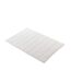 Tapis de Bain Jacquard Cleonis 50x80cm Blanc-4