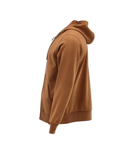 Veste À Capuche Motif/style Uni Adulte Marron Mascot