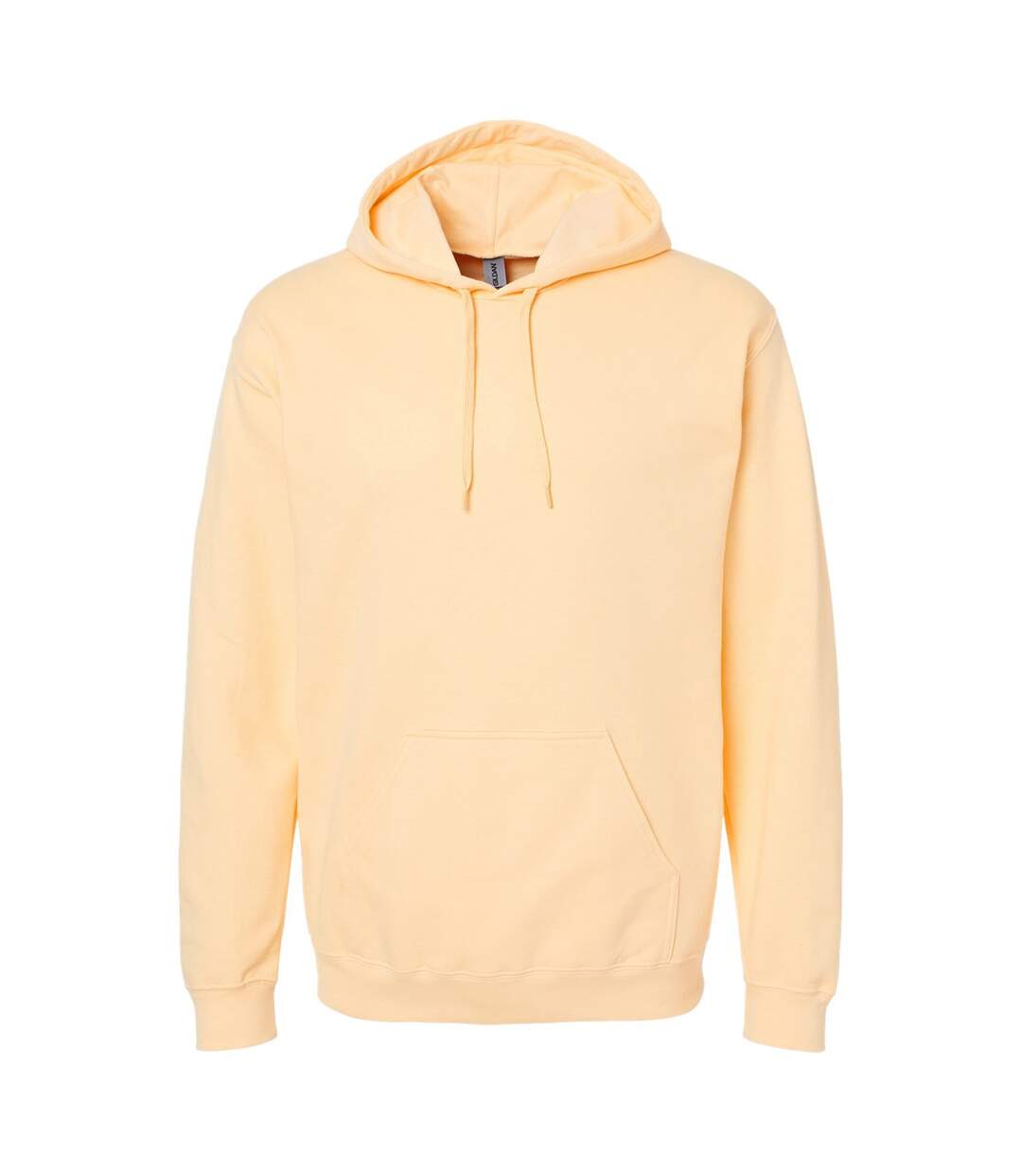 Sweat à capuche softstyle adulte jaune pâle Gildan