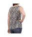 Débardeur blanc imprimé femme vero moda easy-2