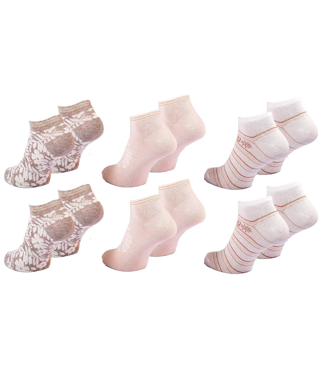 Chaussettes ROXY SNEAKER 6 Pcs 3762-3