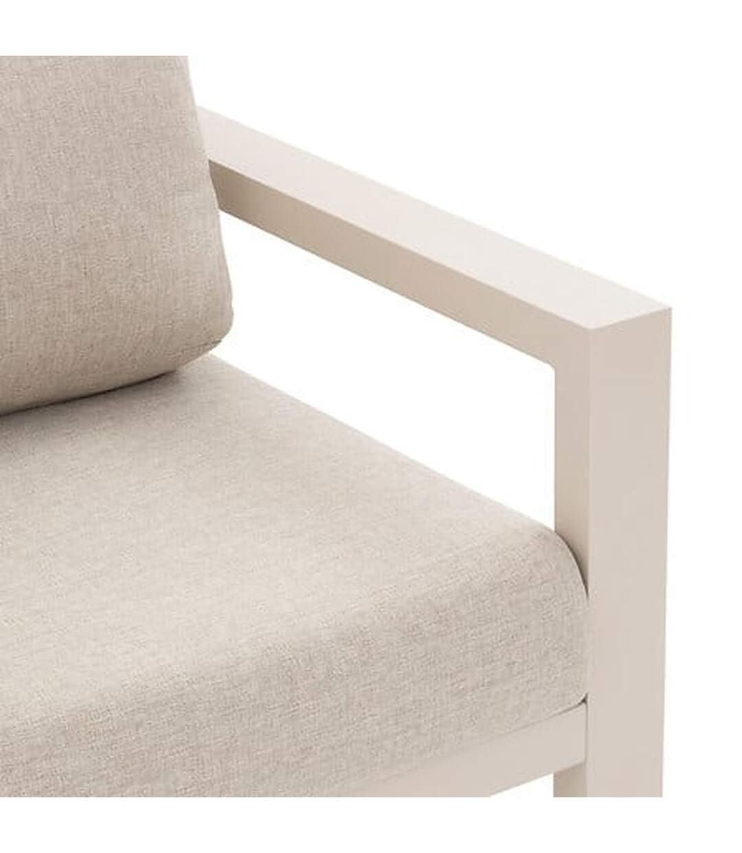 Fauteuil de salon de jardin en aluminium EVASION-5