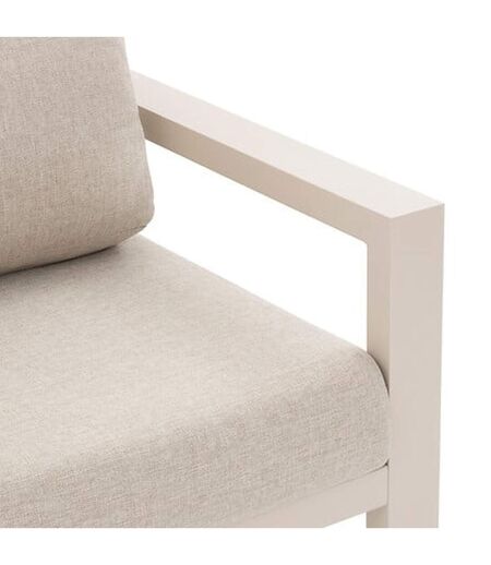 Fauteuil de salon de jardin en aluminium EVASION