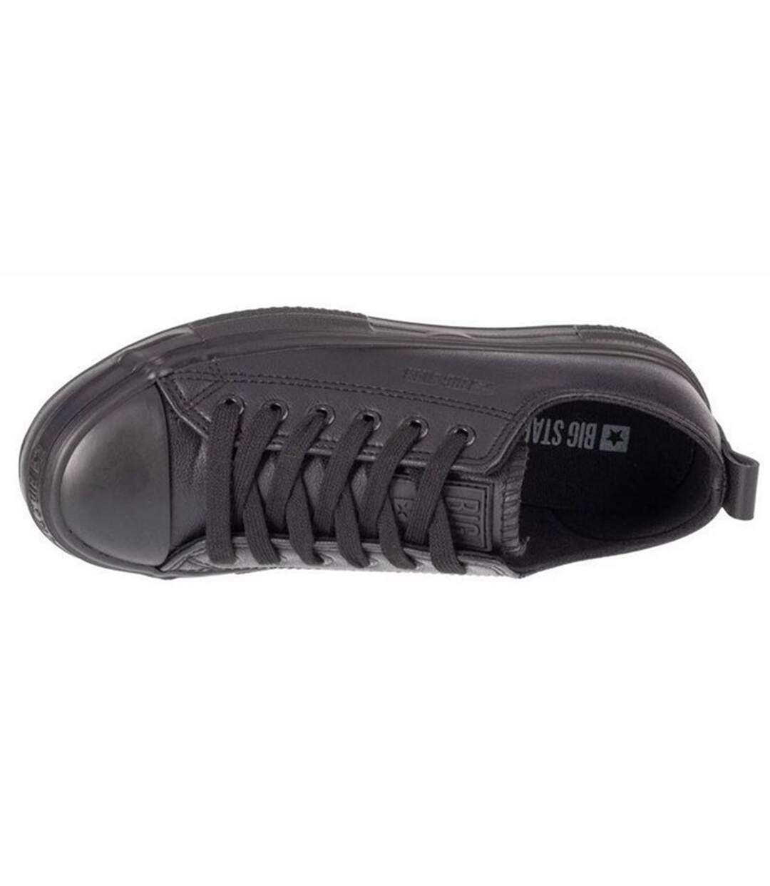 Baskets Motif/style Logo Femme Noir Big Star-3
