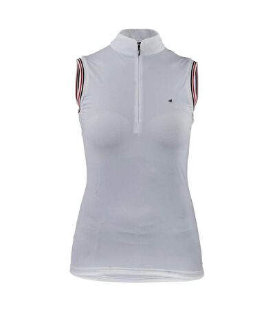 Aubrion Womens/Ladies Arcaster Sleeveless Show Shirt (White)