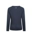 Womens/ladies Endurance Long-sleeved Top Navy Mountain Warehouse-2