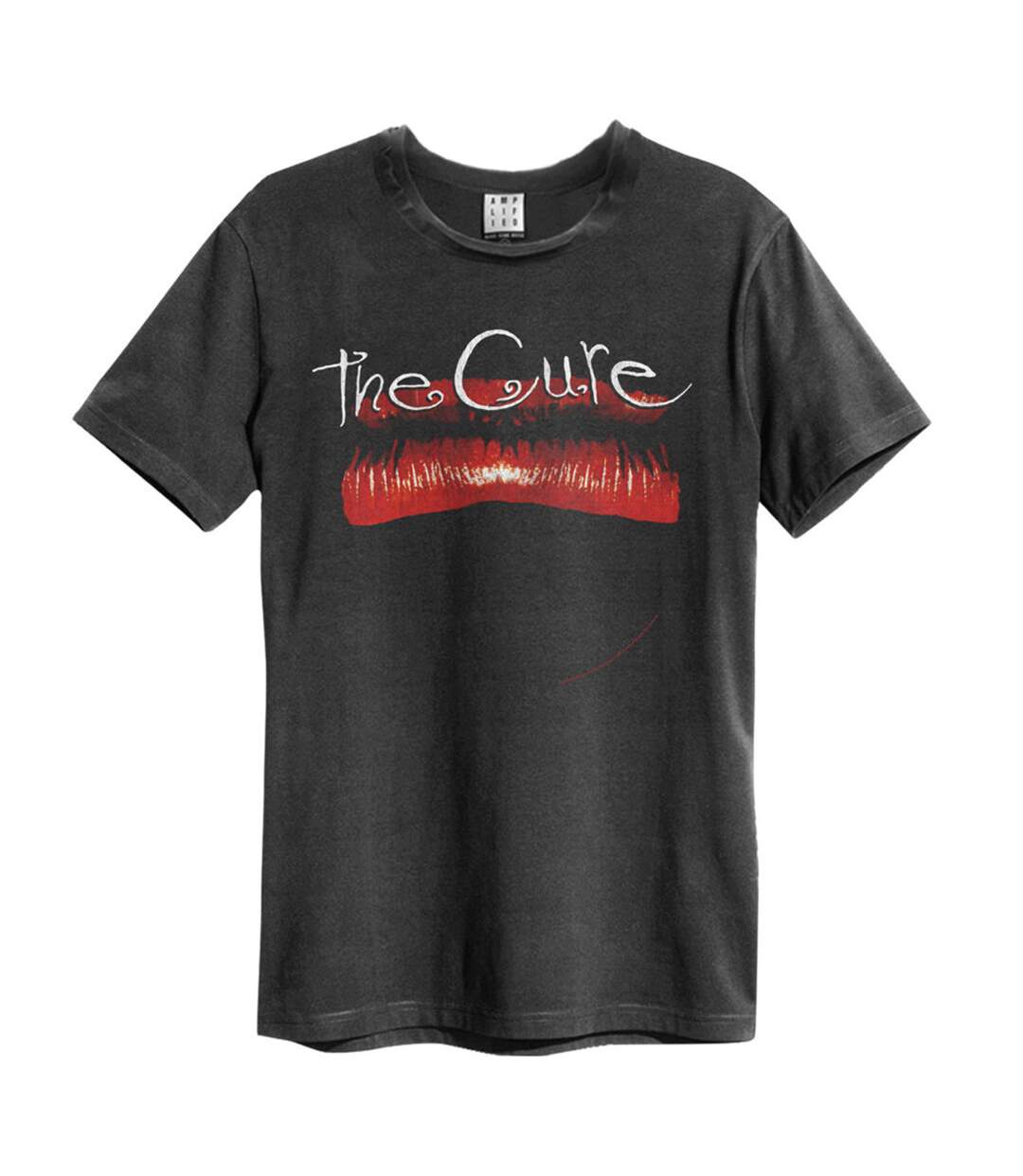 T-shirt Lips Adulte Gris Foncé Amplified-1