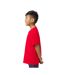 Gildan T-Shirt enfant/enfant de poids moyen au toucher doux (Rouge) - UTBC5620-3