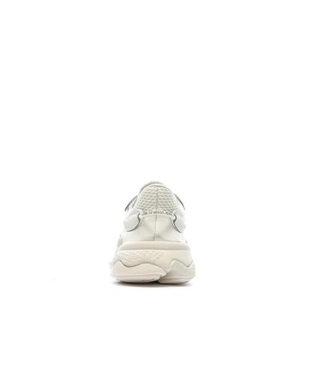Baskets blanches/crème femme adidas ozweego