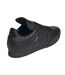 Childrens/kids Samba Super Leather Trainers Black Gold Adidas-2