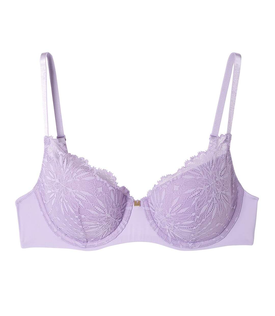 Soutien-gorge ampliforme coque moulée violet Lilas