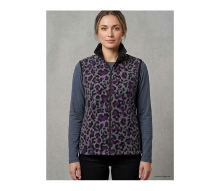 Gilet Polaire Femme Sans Manches Réversible AH1112B (Mayflower)
