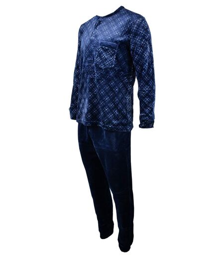 Pyjama Homme POLAIRE ECO 2545 MARINE