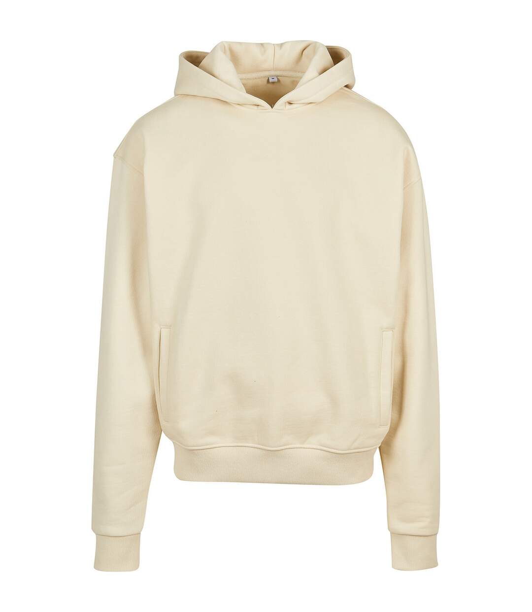 Sweat à capuche homme sable Build Your Brand-1