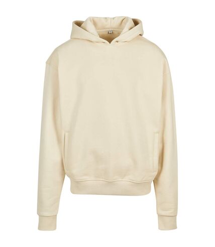 Mens oversized hoodie sand Build Your Brand