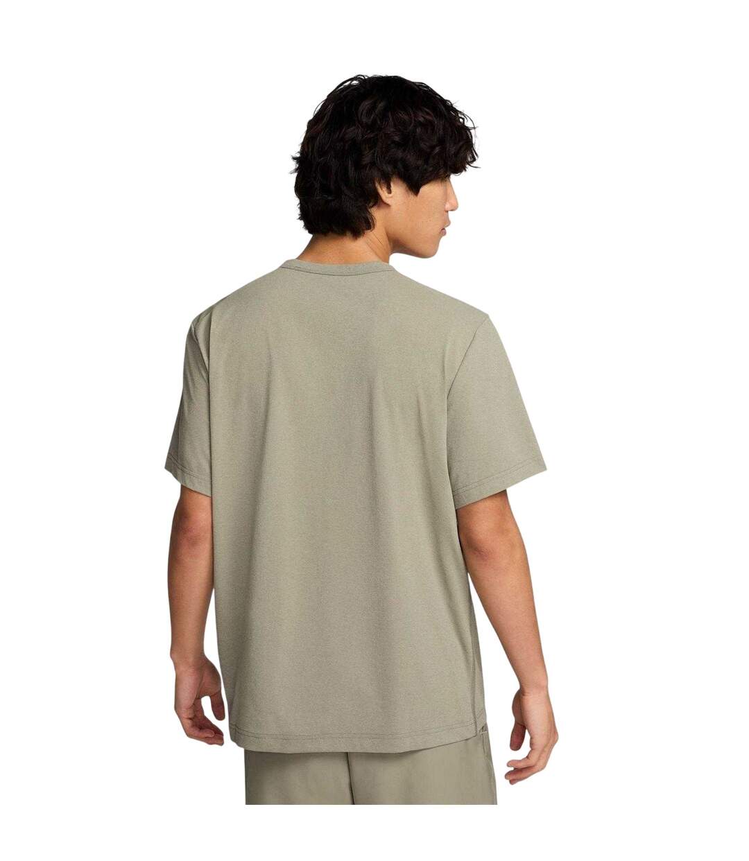Mens Hyverse Swoosh Short-sleeved T-shirt Army Nike-3