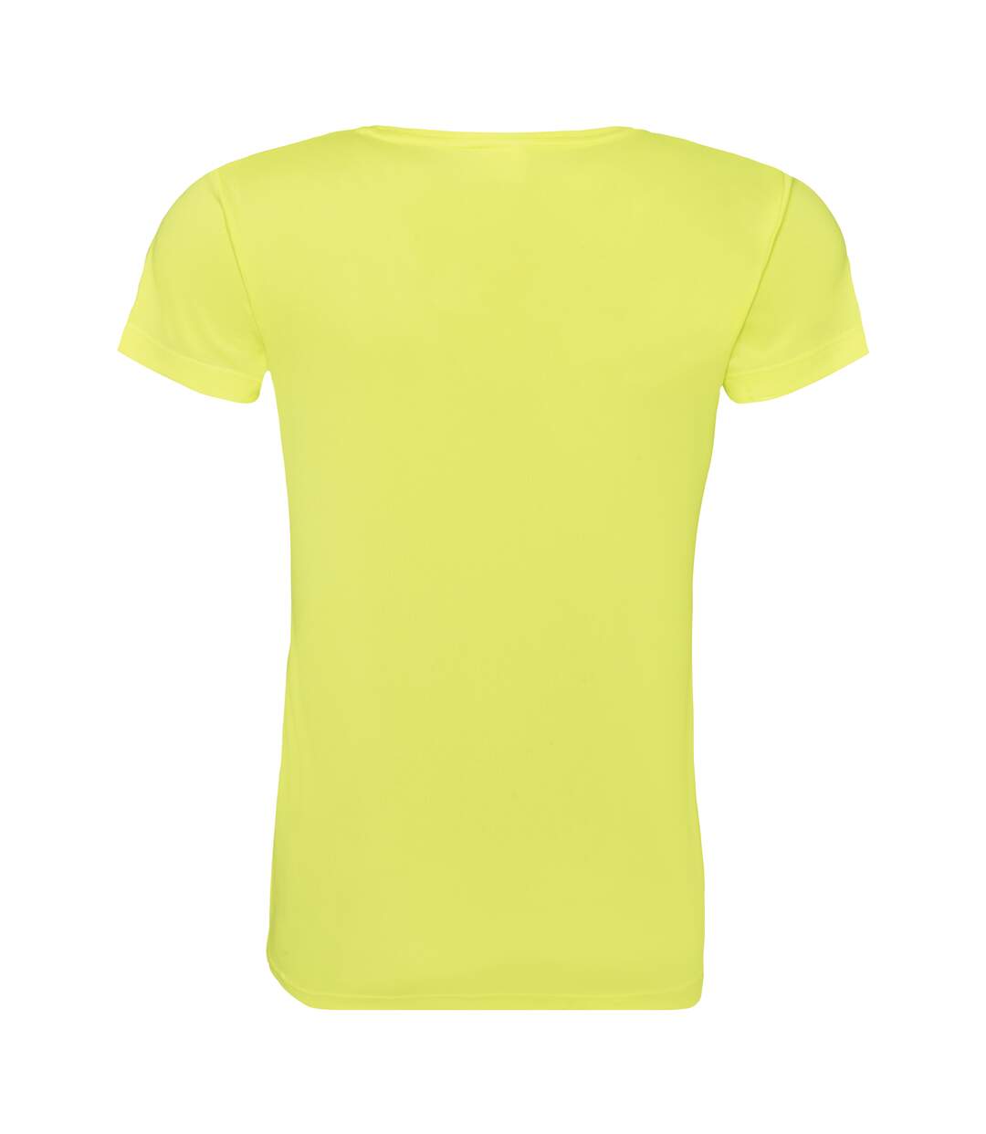 T-shirt sport femmes jaune clair AWDis