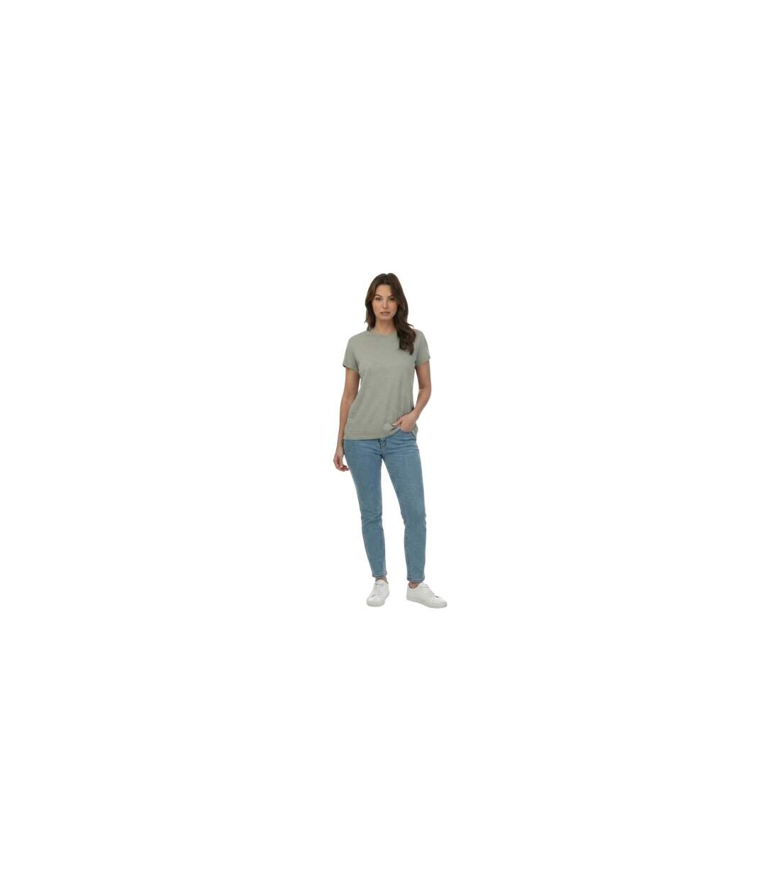 T-shirt Femme Vert Foncé Dockers-1