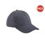 Lot de 2  casquettes adulte graphite/noir Beechfield