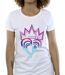 Disney - T-shirt DESCENDANTS PINK CROWN - Femme (Blanc) - UTBI17738-3