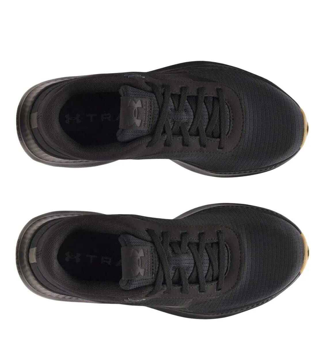 Womens/ladies Aurora Trainers Black Gum Under Armour-3