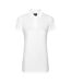 Womens/ladies Polo Shirt White PRO RTX-1