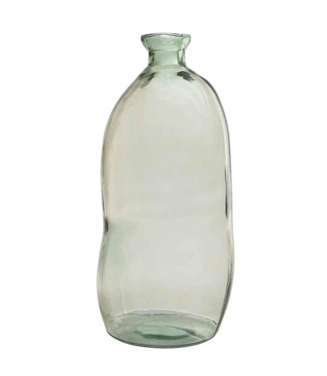 Vase Rond Design en Verre Laura 73cm Vert-1