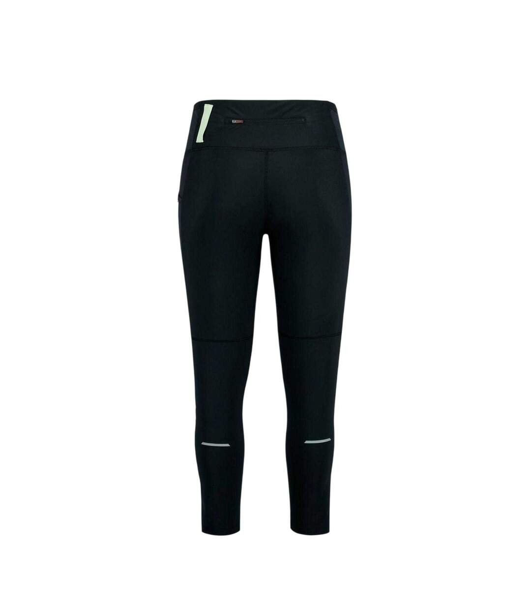 Womens/ladies Trail Zip Pocket Fitted Leggings Black Karrimor-2