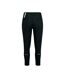 Womens/ladies Trail Zip Pocket Fitted Leggings Black Karrimor-2