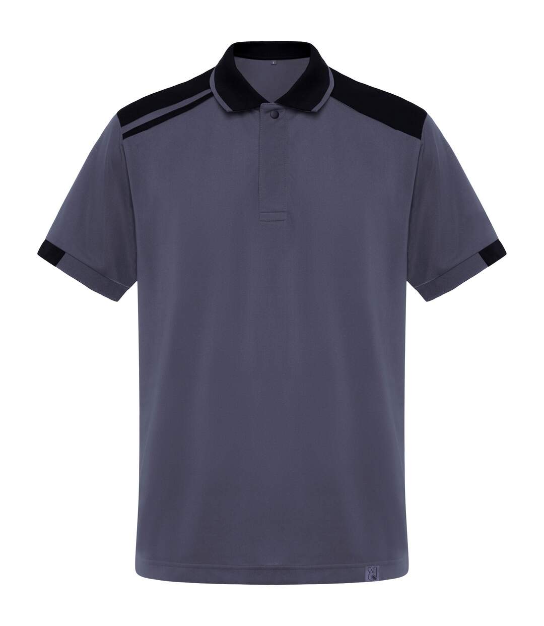 Polo Samurai Homme Plomb Noir Roly Workwear-1