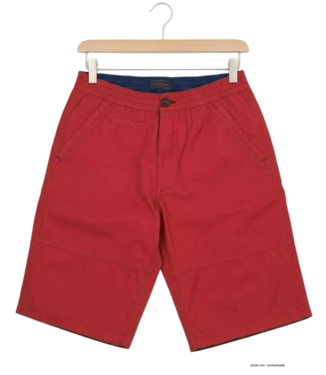 CHALLENGER IMPALA1 Bermuda à taille élastiquée en coton pour un confort absolu tout l'ét-2