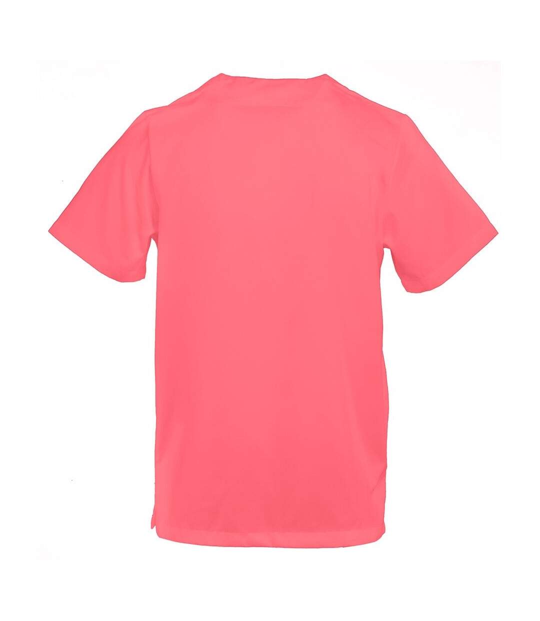 Unisex Adult Work Tunic Electric Pink Exner-2