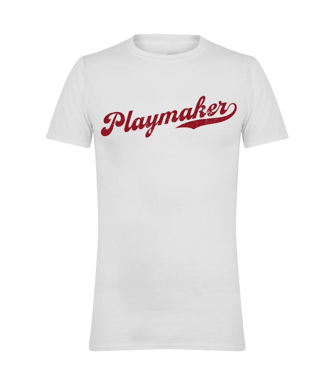 T-shirt Foot Motif/style Fantaisie Playmaker Homme Blanc AWD-1