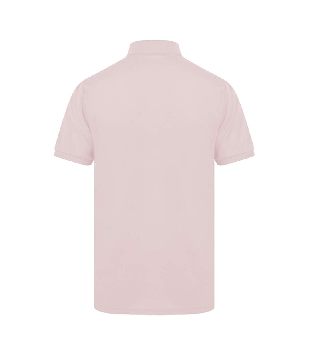 Henbury Mens Short Sleeved 65/35 Pique Polo Shirt (Pink)