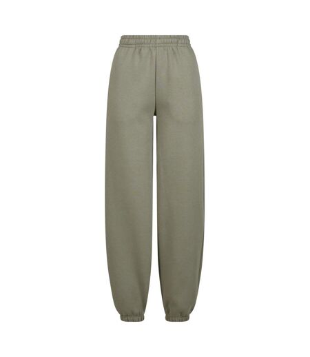 Bas De Jogging Duveteux Pour Femmes/femmes Olive Pâle Build Your Brand