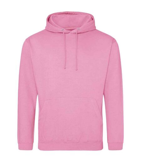 Sweat à capuche college adulte rose pâle Awdis Awdis