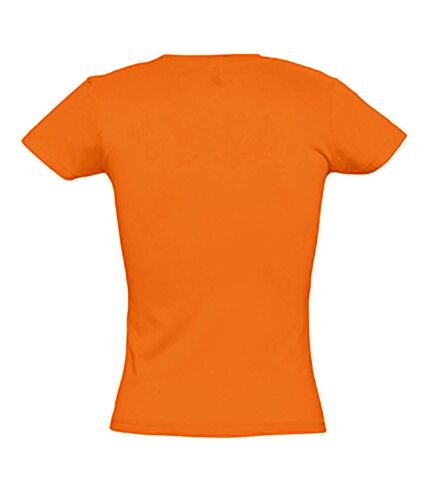 SOLS Womens/Ladies Miss Short Sleeve T-Shirt (Orange)