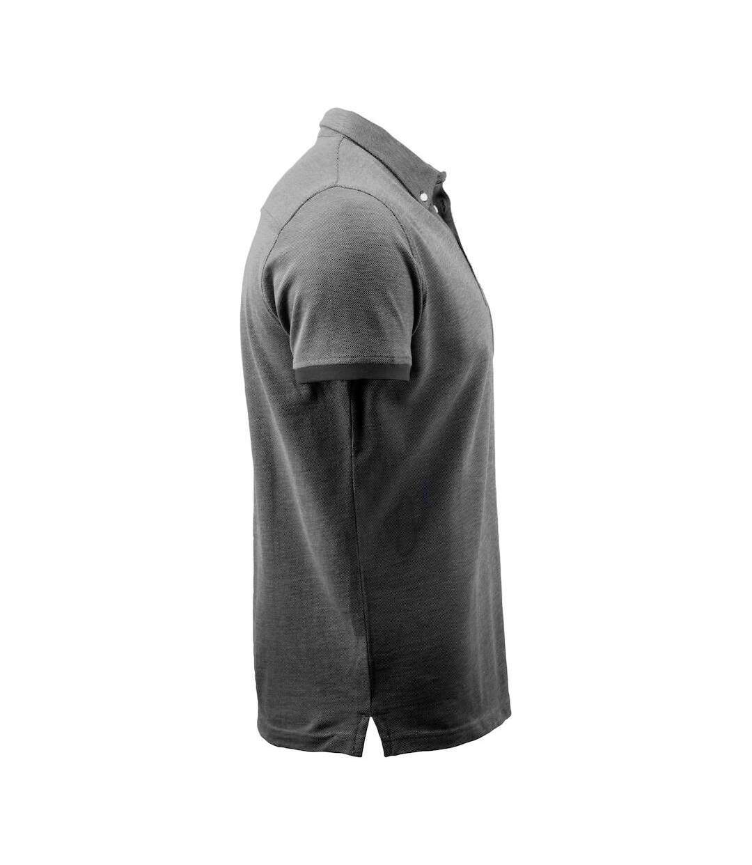 Polo Larkford Homme Noir James Harvest-3
