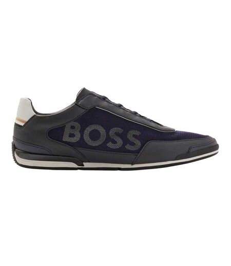 Baskets Saturn Homme Bleu Foncé Boss
