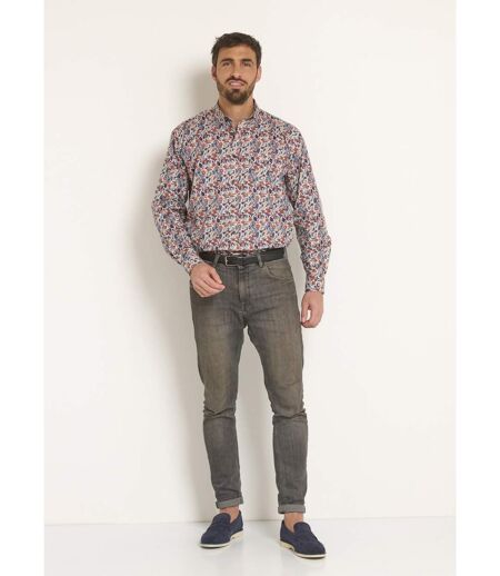 Chemise fantaisie motif cachemire