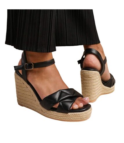 Espadrilles lima femme noir Where´s That From Where´s That From